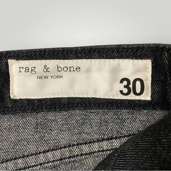 RAG & BONE Nina cropped high-rise straight-leg jeans - Picture 5 of 15